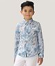 One Friday Cotton Woven Full Sleeves Paisley Printed Shirt - Multi Colour