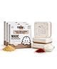 Ghar Soaps Magic Baby Bar(75 gm) | For Glowing Baby skin | With Ubtan + Malai + Kesar | pH 5.5 & dermatalogically tested (Pack of 3)