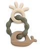 Mihar Essentials Silicone Teether For Baby-Multicolour