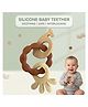 Mihar Essentials Silicone Teether For Baby-Multicolour