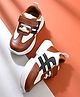 Stefens Colour Blocked Velcro Closure Shoes - Tan