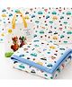 Pax Parrot Ultra Soft 6 Layer Muslin Cotton Baby Blanket for Newborns and Kids Lightweight Breathable Swaddle Wrap Receiving Blanket Stroller Cover 0 to 5 Years 110 x 110 cm