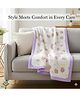Pax Parrot Ultra Soft 6 Layer Muslin Cotton Baby Blanket for Newborns and Kids Lightweight Breathable Swaddle Wrap Receiving Blanket Stroller Cover 0 to 5 Years 110 x 110 cm