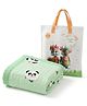 Pax Parrot 6 Layer Muslin Baby Blanket Soft Cotton Swaddle Wrap Breathable Lightweight Receiving Blanket Nursing Stroller Cover Toddler Blanket 110 x 110 cm 0 to 12 Months