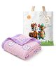 Pax Parrot 6 Layer Muslin Baby Blanket Soft Cotton Swaddle Wrap Breathable Lightweight Receiving Blanket Nursing Stroller Cover Toddler Blanket 110 x 110 cm 0 to 12 Months