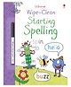 Usborne Wipe-clean Starting Spelling-English