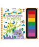 Usborne Fingerprint Activities Monsters-English