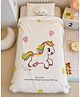 Butterthief Baby Horse Printed Soft Flannel All Seasons Baby Blanket for Kids & Toddlers (140x100 cm, 0-5 Years)