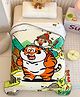 Butterthief Tiger Printed Soft Flannel All Seasons Baby Blanket for Kids & Toddlers (140x100 cm, 0-3 Years)