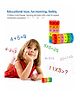 ARCADE TOYS Kids Magnetic Maths Skill Learning Toy Numbers & Symbols Toy Magnetic Building Blocks Brain Intelligence Developing Educational Toy for 26 Years Old Kids - Colour may vary