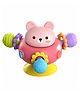 ARCADE TOYS 360° Baby Bear Teething Rattle Toy | BPA-Free Sensory Gum Massager | Infant Teether for 0+ Months - Colour & design may vary