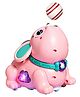 Tak Tak Toys Bunny Air Float Interactive Walking Toy for Kids with Music & Lights, Floating Ball Bunny Toy, Avoid Obstacle, Improve motor skills in Toddlers - Pink