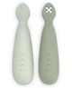 Suavinex Spoon Set Silicone Green 6M to 18m