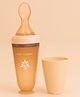 Baby Forest Pyaara Poshan Baby Spoon Bottle Feeder 100% Food-Grade Silicone, 100 ml