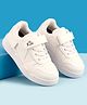 Babyoye Velcro Closure Casual Shoes With Logo Design - White