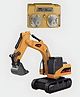NEGOCIO RC Mini Excavator & Forklift 2.4 Remote Control Construction Vehicles Mini Rc Trucks For Kids - PACK OF 1 - YELLOW