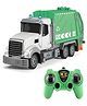 NEGOCIO RC Garbage Truck Trash Bin Electric Metal Construction Lights Sound Eco-friendly Toy For kids- PACK OF 1- MULTICOLOR