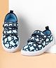 Cute Walk by Babyhug Velcro Closure Printed Casual Shoes - Navy Blue