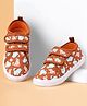 Cute Walk by Babyhug Velcro Closure Printed Casual Shoes - Brown