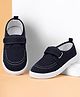 Cute Walk by Babyhug Velcro Closure Solid Casual Shoes - Navy Blue