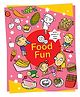 Paint Palette Food Fun Book for Kids, Watercolour Painting Activity Book, Built-in watercolour palette, Early Learning Coloring Set, Creativity and Imagination, Ideal for kids Gifting - English