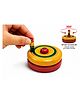 A&A Kreative Box Wooden Pretend Play Traditional Village Aata Chakki Toy, Hand Crafted.(Available in Assorted Colours)