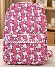Vibrant Threads 16 Inches Kitty Cotton Kids Back Pack - Pink