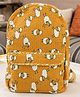 Vibrant Threads 16 Inches Kitty Cotton Kids Back Pack - Yellow