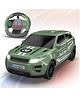 MIRANA TOYS Bolter SUV RC Car for Kids | Long Range Remote RC Car | USB Type-C Rechargeable Battery | 1.5x Turbo Speed Boost | LED Lights & Antiskid Tyres | 1:24 Scale High-Speed Toy Vehicle - Green