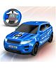 MIRANA TOYS Bolter SUV RC Car for Kids | Long Range Remote RC Car | USB Type-C Rechargeable Battery | 1.5x Turbo Speed Boost | LED Lights & Antiskid Tyres | 1:24 Scale High-Speed Toy Vehicle - Blue