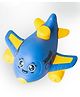 Tak Tak Toys Ready Rollers Press-and-Go Aeroplane Toy for Toddlers - Blue