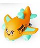 Tak Tak Toys Ready Rollers Press-and-Go Aeroplane Toy for Toddlers - Orange