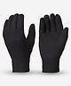 DECATHLON Quechua SH100 Solid Gloves - Black