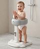 R for Rabbit Fun Time Aqua Hug Bath Stand for Kids 9-36 Months | Bath Stand with Adjustable Height, Anti-Skid Base & Shower Rack | Multipurpose Use for Bathing, Dressing & more (Metalic Grey)