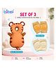 Bubzii Baby Gift Set Combo set of 1 back protector and knee pad 4 Cushion Toddler Head Protection Backpack Baby Drop Pillow with Knee Pads