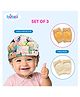Bubzii Baby Head Protector Backpack with Knee Pads Combo - Lightweight Anti-Fall Safety Helmet for Crawling and Walking 6 Months 3 Years