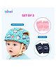 Bubzii Toddler Safety Helmet with Knee Pads Lightweight Breathable Head and Back Protector for Walking Crawling