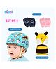Bubzii Baby Gift Set Combo set of 1 Head protector , 1 Back Protector and knee pad 4