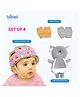 Bubzii Baby Gift Set Baby safety Combo of Baby Helmet and Baby Head Protector Cushion Backpack with knee pads
