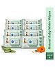The Moms Co - Natural Baby Water Wipes (Pack of 8)