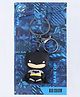 Marvel Batman Logo Metal Keychain - Black