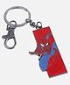 Marvel Spider-Man Logo Metal Keychain - Blue