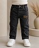 Sportking Denim Rugby Patch Detailed Jeans - Charcoal