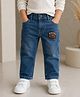 Sportking Denim Rugby Patch Detailed Jeans - Blue
