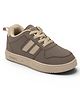 Lil Lollipop Aerokick Colour Blocked Lace Up Shoes - Brown