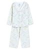 The Boo Boo Club Muslin Woven Full Sleeves Fruit Printed Coordinating Shirt & Pajama Night Suit - White
