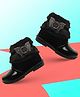 Freeplay Stone Embellished & Fur Detailed Zipper Closure Boots - Black