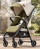 StarAndDaisy Stroller for Baby Foldable Baby Stroller with Reversible Seat 3 Recline Positions 5 Point Safety Harness Adjustable Footrest Large Canopy and Storage Basket
