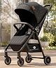 StarAndDaisy Stroller for Baby Foldable Baby Stroller with Reversible Seat 3 Recline Positions 5 Point Safety Harness Adjustable Footrest Large Canopy and Storage Basket