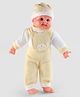 Kiddybuddy 40 cm Happy Laughing baba doll Toy for Kids (Small) - Yellow